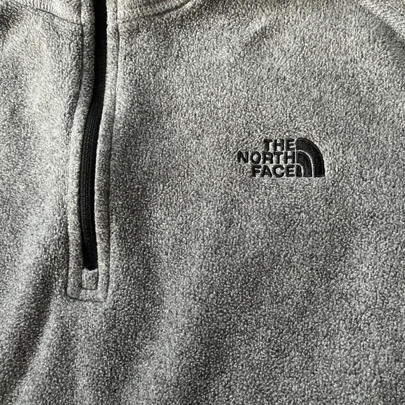 North face fleece 1/4 zip wmns sz xl - Picture 2 of 3